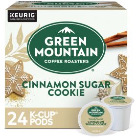 Green Mountain Coffee Roasters Cinnamon Sugar Cookie Keurig Single-Serve K-Cup Pods, Light Roast Coffee, 24 Count