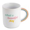 Thyme & Table Beautiful Day Ceramic Coffe Mug, 20 fl oz