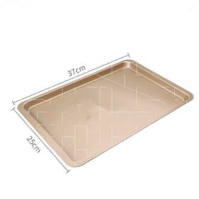 Baking Tray Oven Special Non-stick Rectangular Pizza Bread (Option: C)