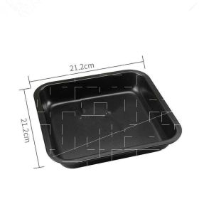 Baking Tray Oven Special Non-stick Rectangular Pizza Bread (Option: G)