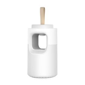 Carry USB Rechargeable Physical Mosquito Trap (Color: White)
