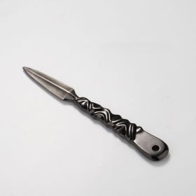Patterned Steel Pu'er Tea Knife Set (Option: Water grain tea knife2)