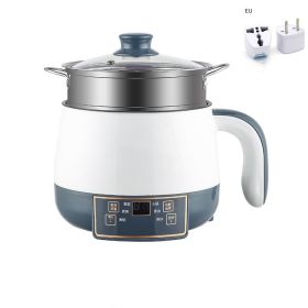 Multifunctional Electric Cooking Pot For Student Dormitories (Option: Single pot and steamer-EU)